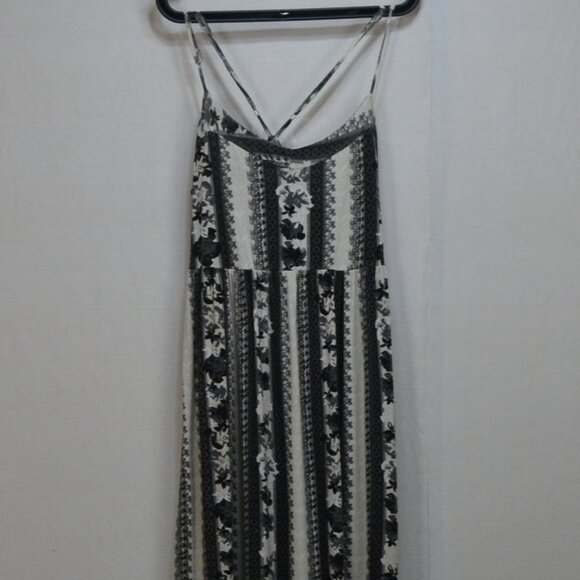 Maxi dress Spaghetti straps Whimsigoth  flowy size Medium Volcom - Picture 2 of 12